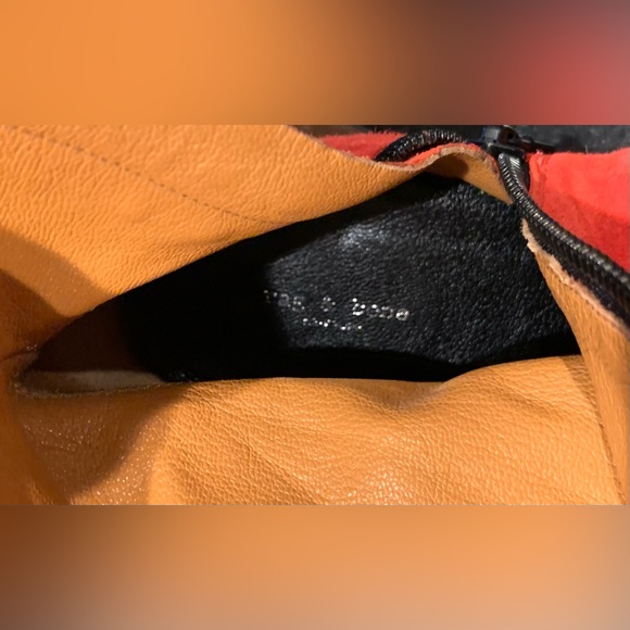 Rag & Bone Fei Suede Ankle Boots, Size 37 - Picture 12 of 15